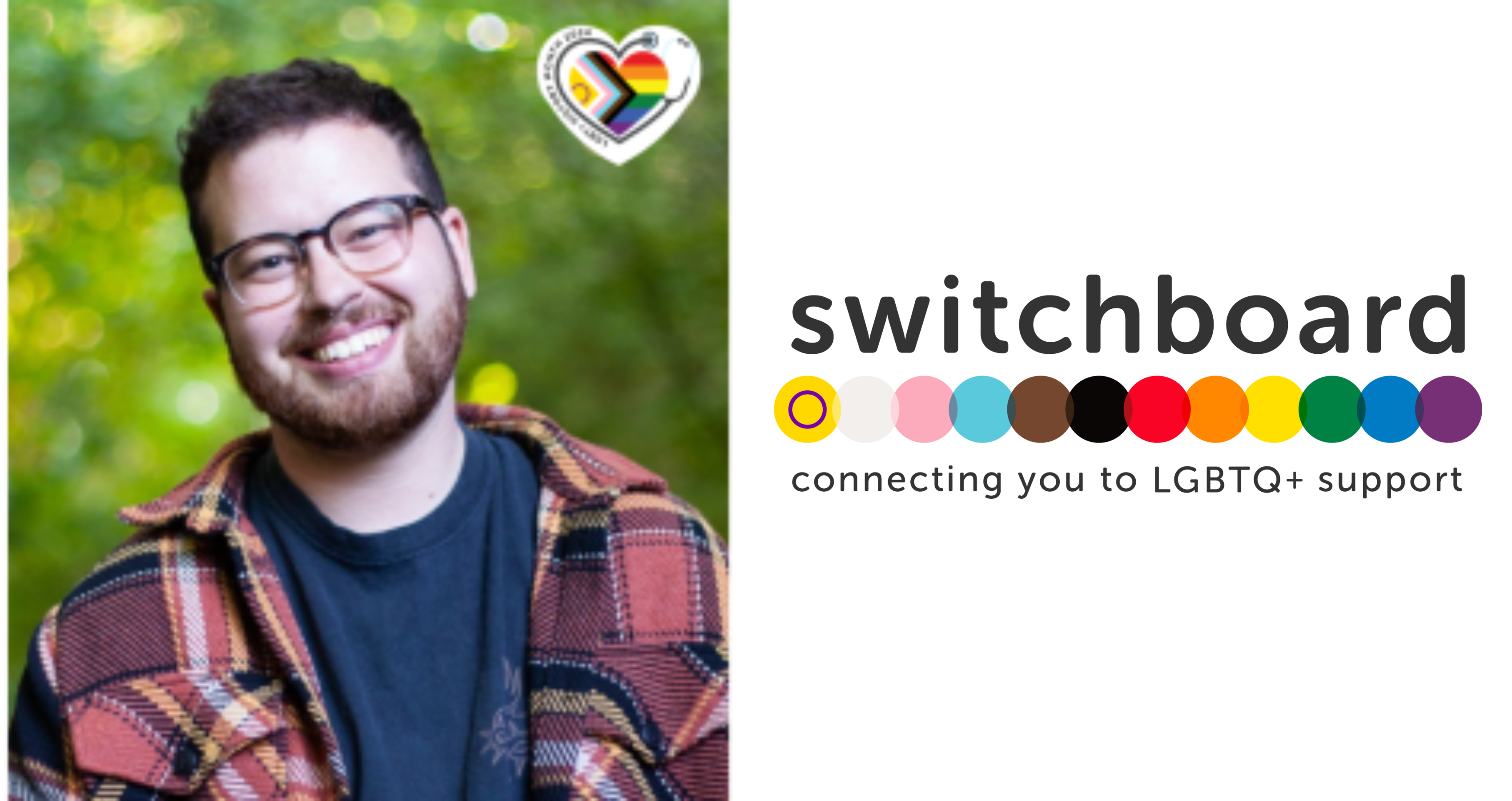 LGBT+ History Month: Switchboard Interview with Reuben, Social Prescriberimage