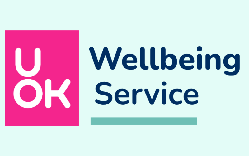 Logo of UOK Wellbeing Service