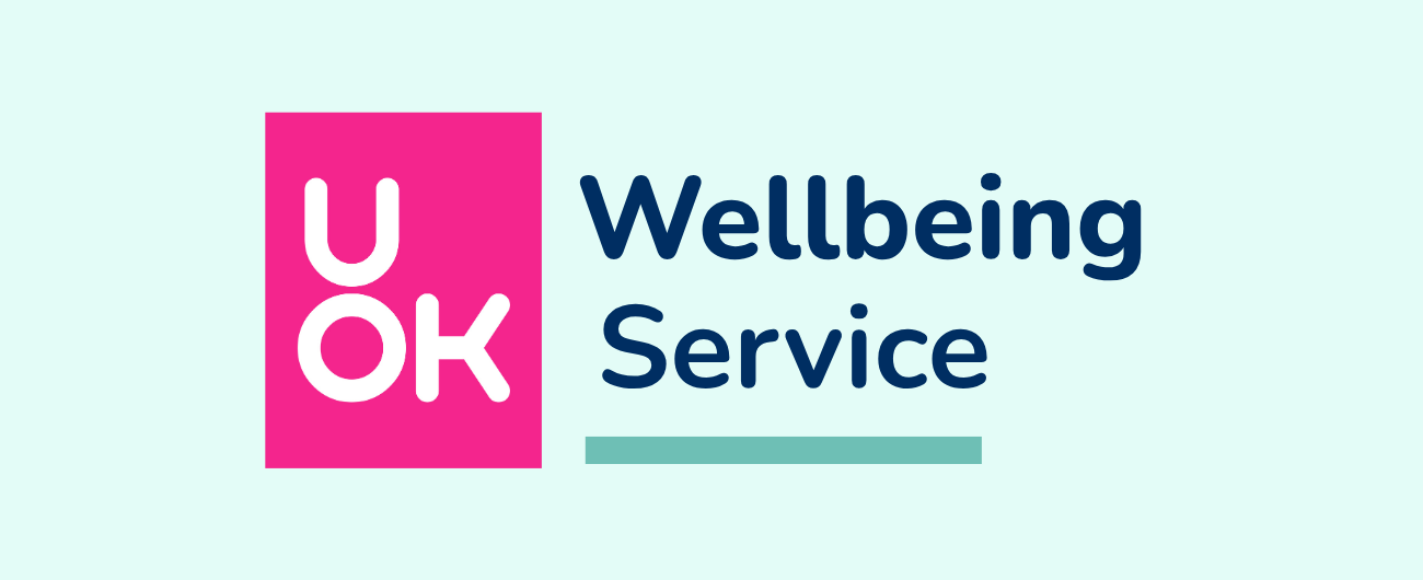 Logo of UOK Wellbeing Service