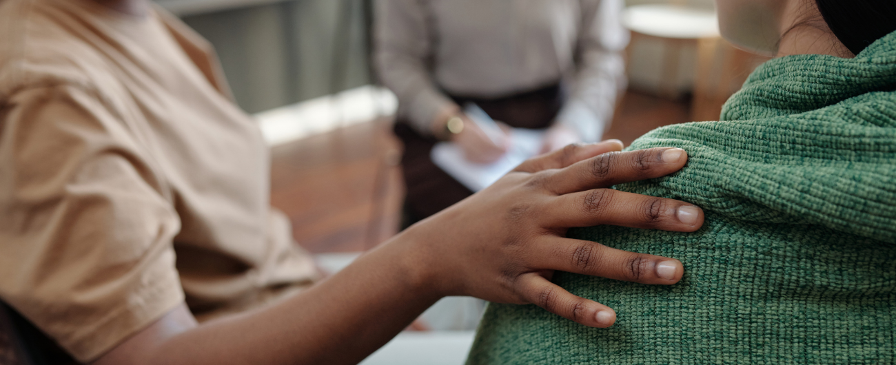 A representative image of a supportive environment which represents Bridging Change wellbeing drop-in sessions